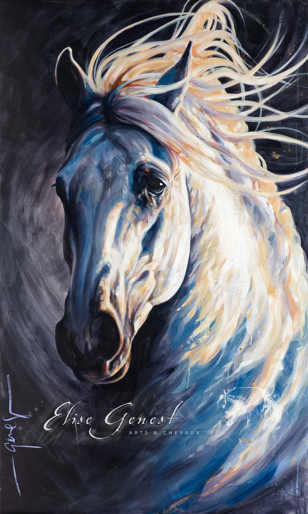 Equestrian Artist and Photographer @Elise Genest Arts and Chevaux